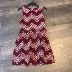 Maroon dress